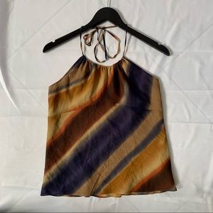 NWT Banana Republic gradient tie dye halter top